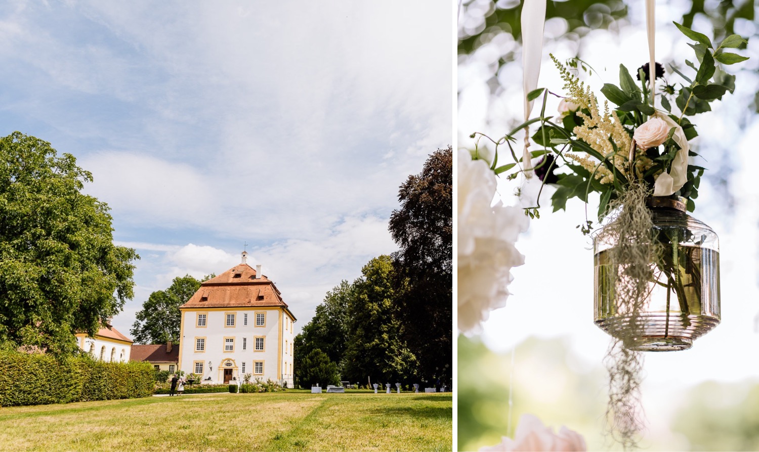 Hochzeit in Schloss Aufhausen