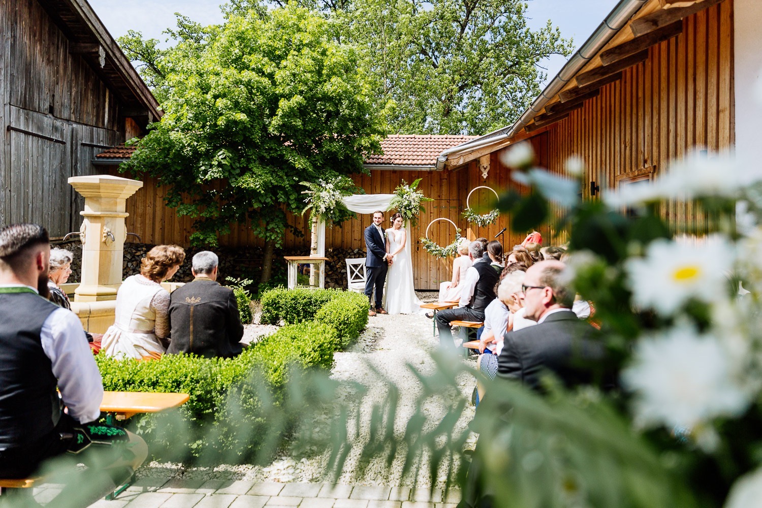 Hochzeit Beim Huber in Linden