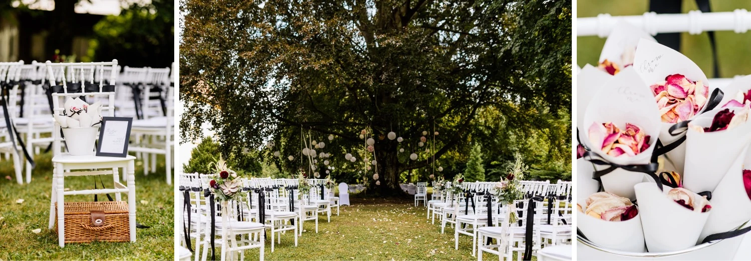 Hochzeit in Schloss Aufhausen