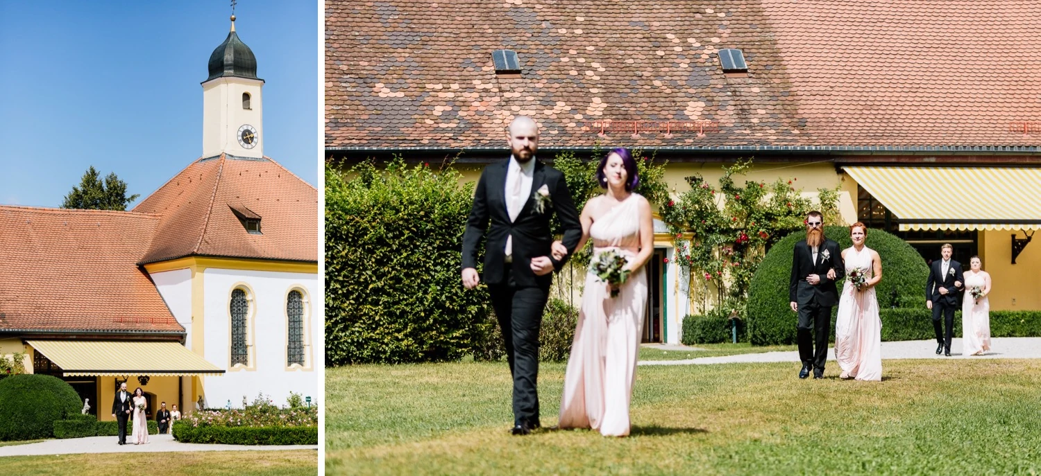 Hochzeit in Schloss Aufhausen