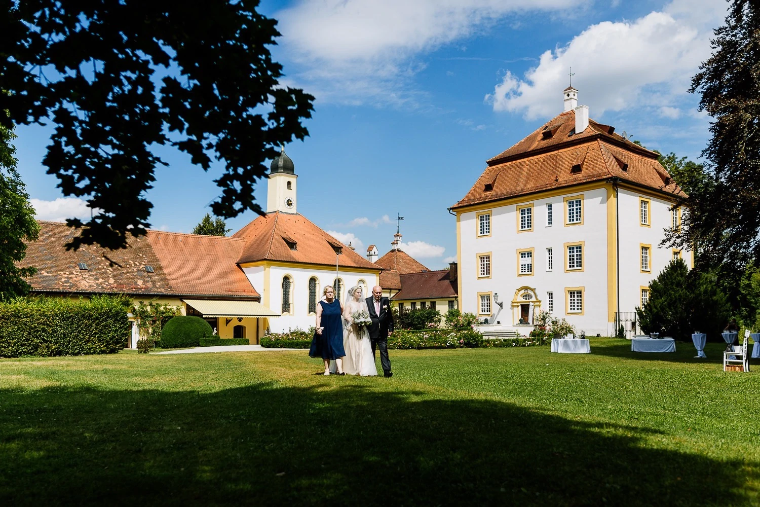 Hochzeit in Schloss Aufhausen