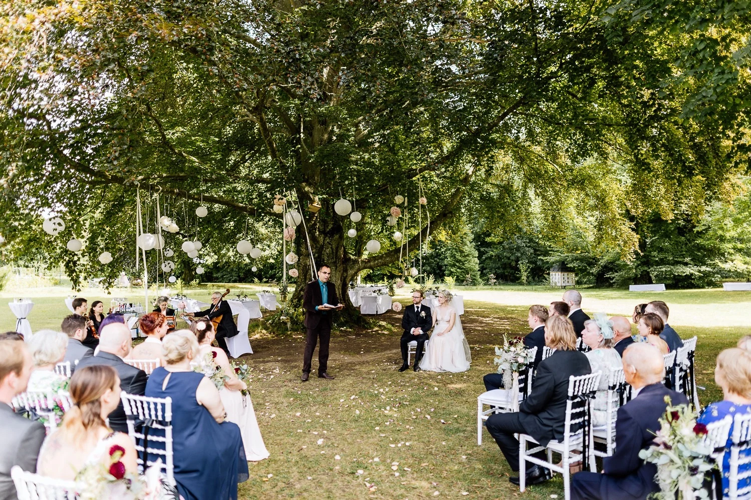 Hochzeit in Schloss Aufhausen