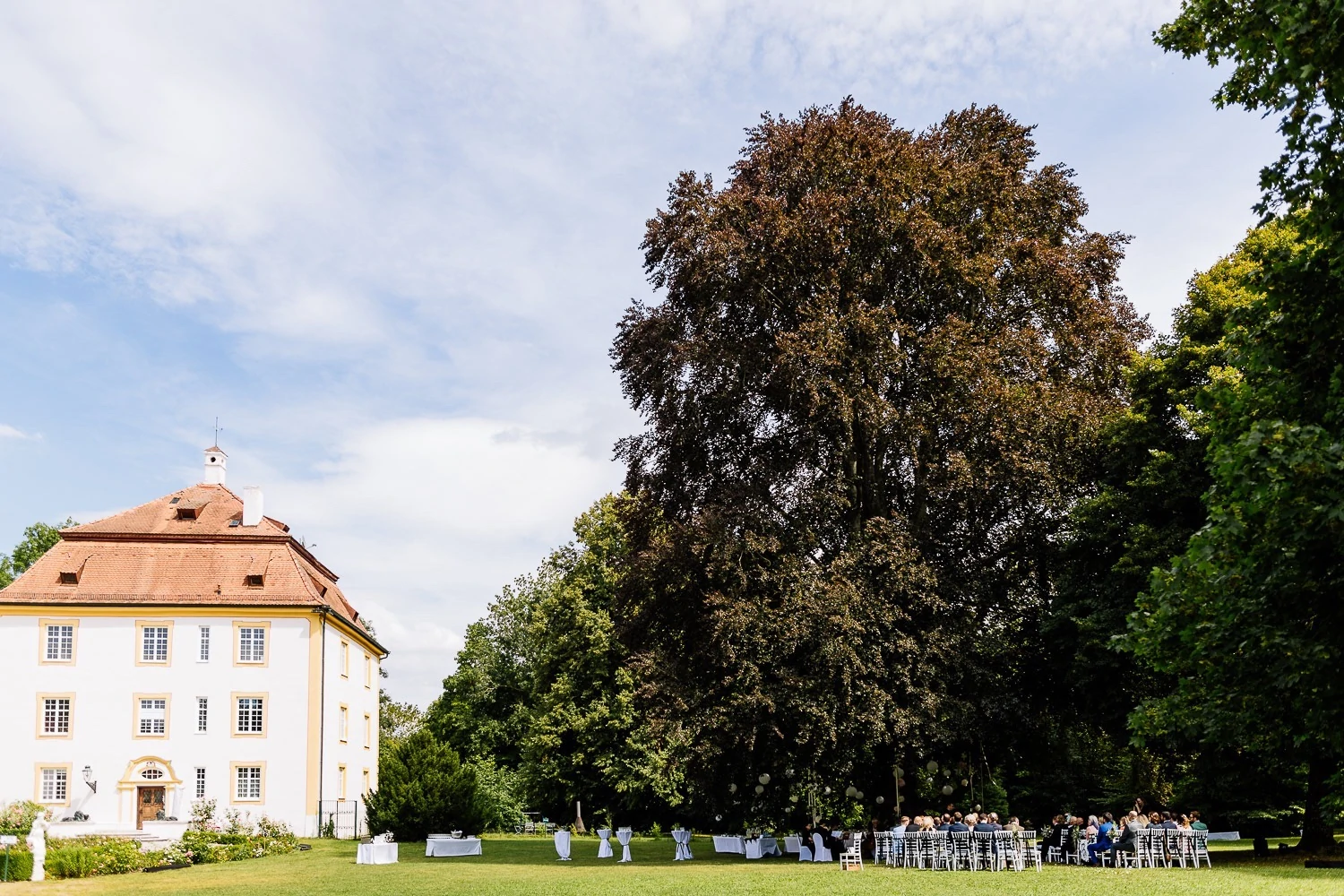 Hochzeit in Schloss Aufhausen