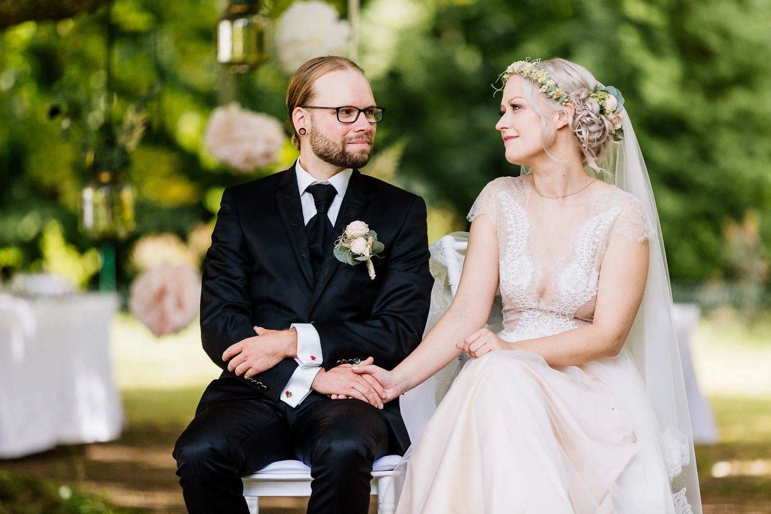 Hochzeit in Schloss Aufhausen