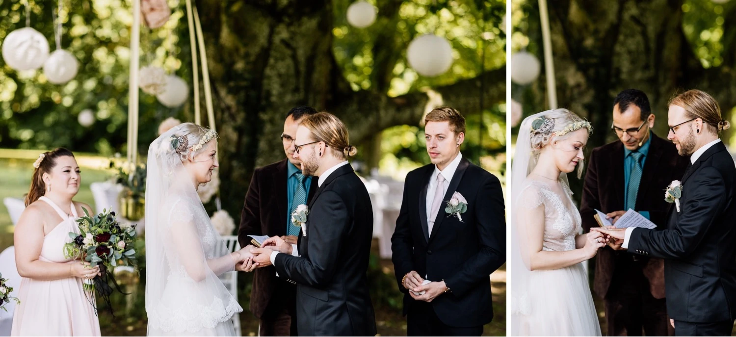 Hochzeit in Schloss Aufhausen