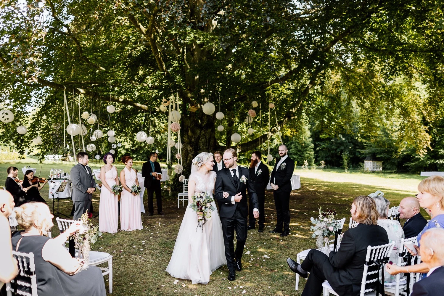 Hochzeit in Schloss Aufhausen