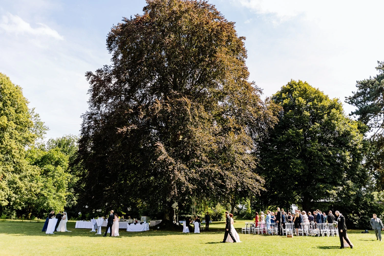 Hochzeit in Schloss Aufhausen
