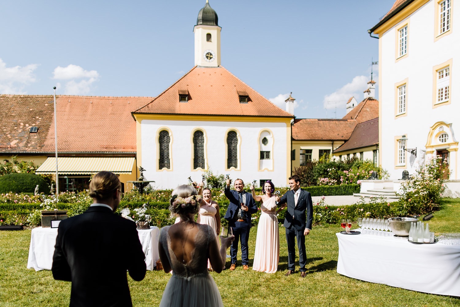 Hochzeit in Schloss Aufhausen
