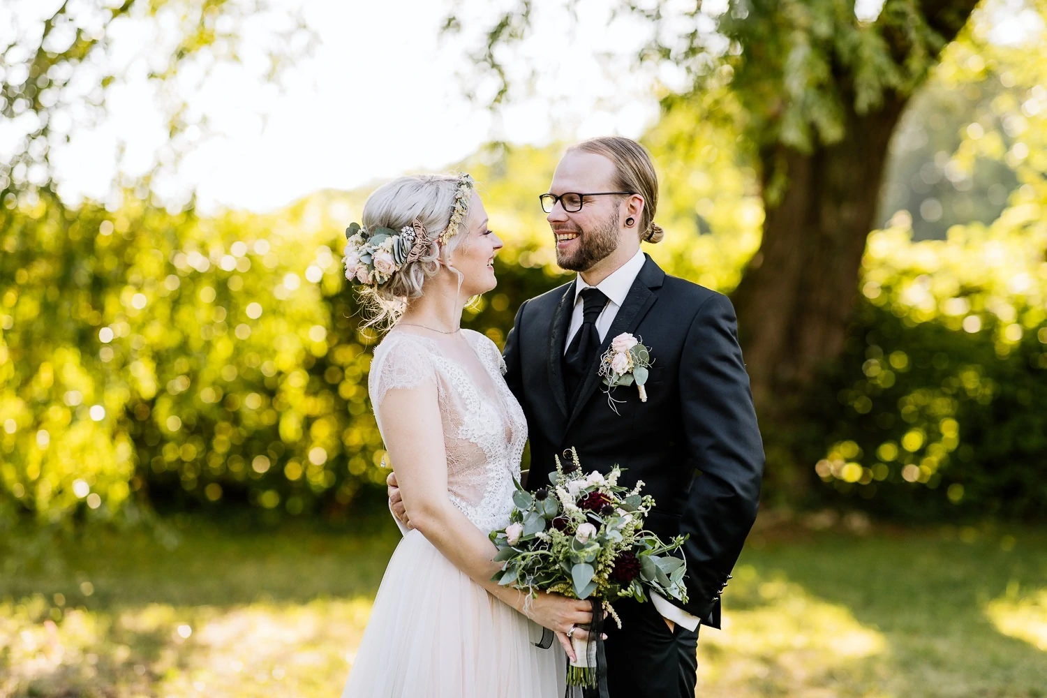 Hochzeit in Schloss Aufhausen